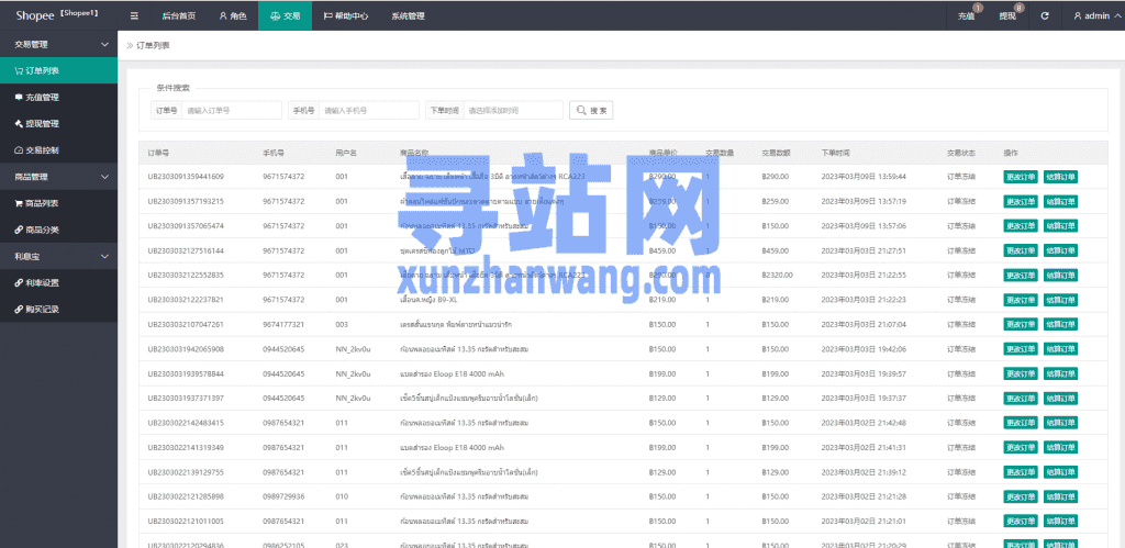 定制版泰国商城刷单返利系统/海外抢单刷单系统插图13