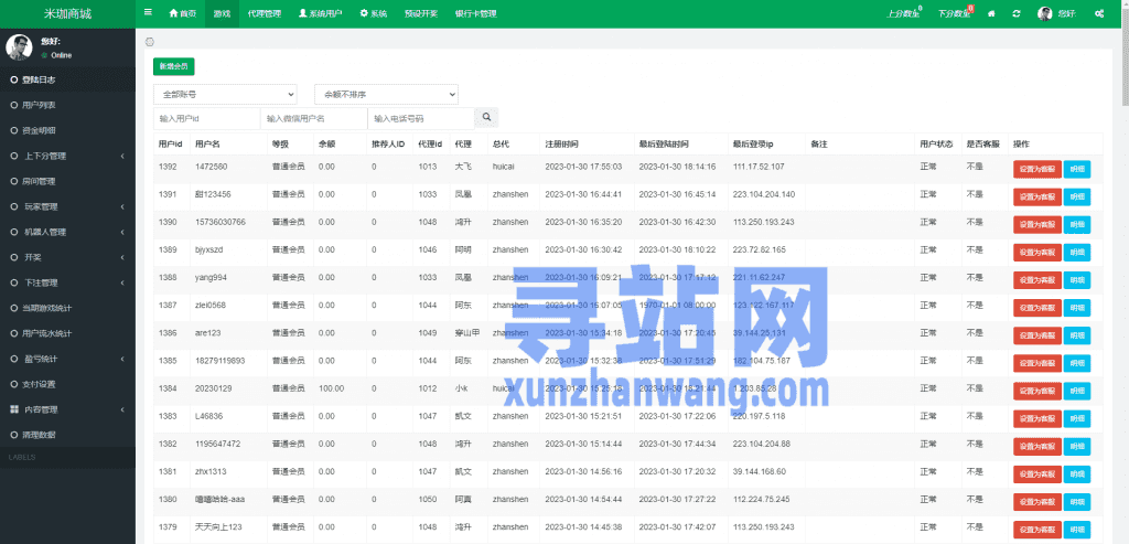 伪商城刷单系统/订单自动匹配系统/带预设/代理后台插图21